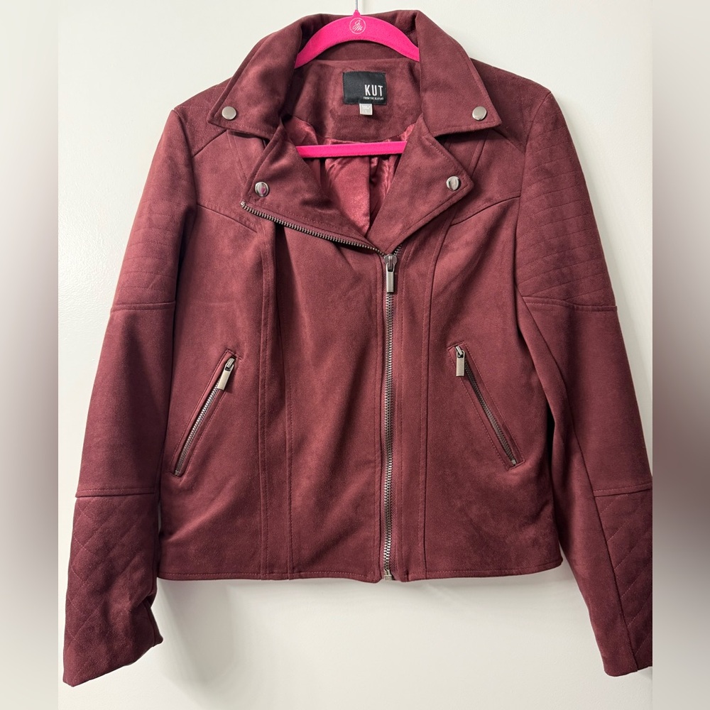 Kut from the Kloth Emma Quilted Moto Jacket